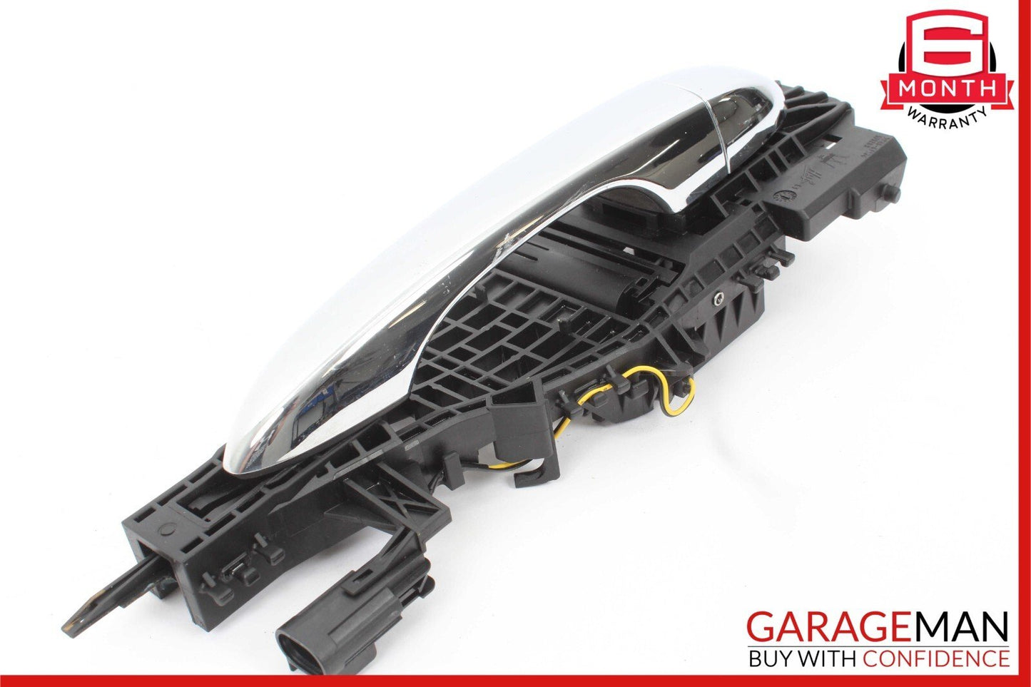 14-17 Maserati Ghibli Rear Left Exterior Door Handle Assembly Silver