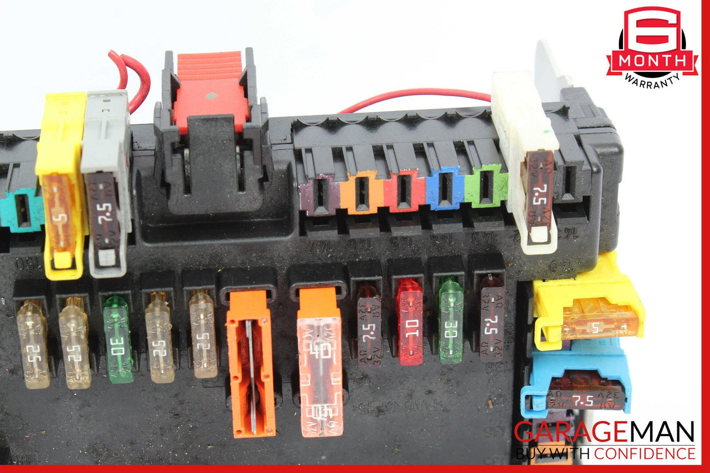 07-09 Mercedes W221 S550 CL65 AMG Rear Trunk Fuse Box Sam Module 2215403250 OEM