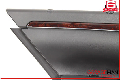10-13 Mercedes W221 S400 S550 Rear Left Driver Side Interior Door Panel OEM