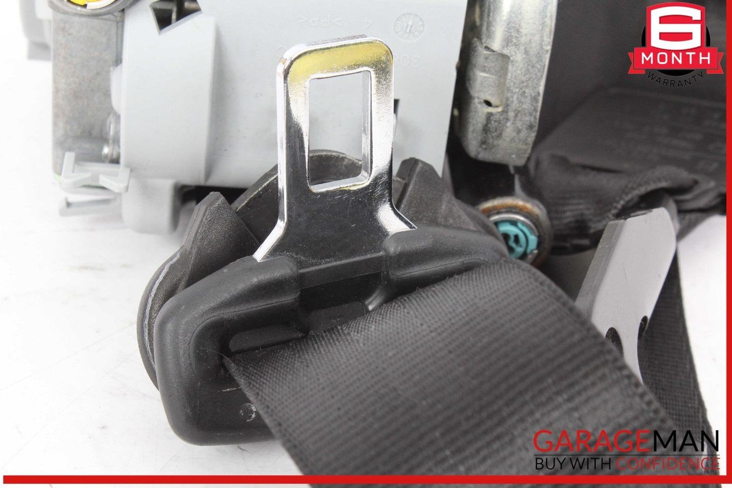 14-17 Audi SQ5 Front Right Passenger Side Seat Belt Seatbelt Black OEM