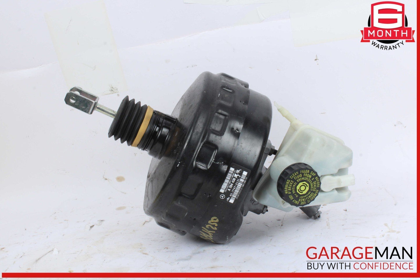 10-17 Mercedes X204 GLK250 Power Brake Booster Master Cylinder w/ Reservoir OEM