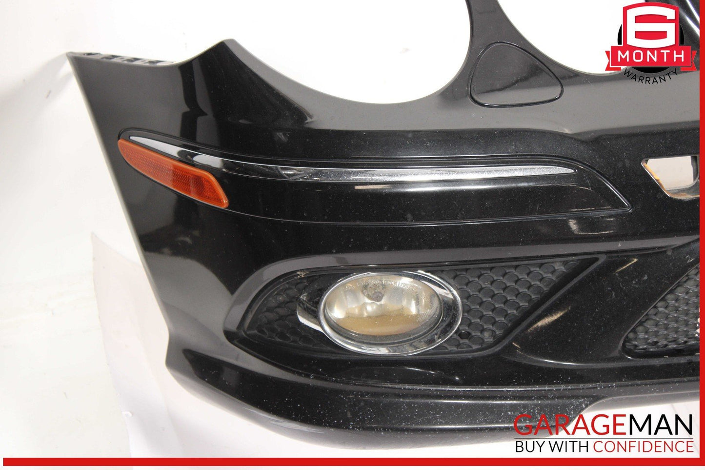 07-09 Mercede W211 E350 Sport Front Bumper Cover Assembly Black OEM