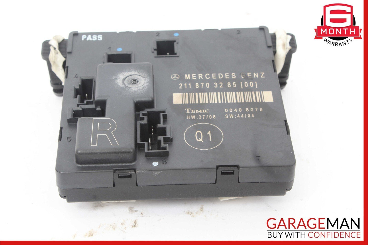 06-11 Mercedes W211 E350 E500 CLS350 Rear Right Side Door Control Module Unit
