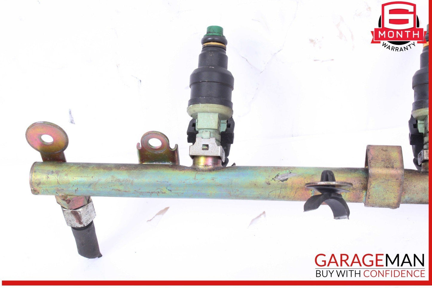 97-04 Porsche Boxster 986 Fuel Injection Rail w/ Injectors 99611003503 OEM