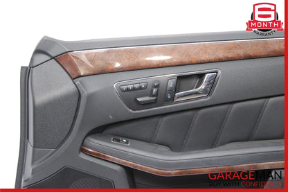 10-13 Mercedes W212 E350 E400 E550 Front Right Interior Door Panel Cover Black
