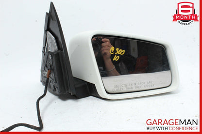 10-11 Mercedes W204 C300 C250 Front Right Side Mirror Door Rear View White