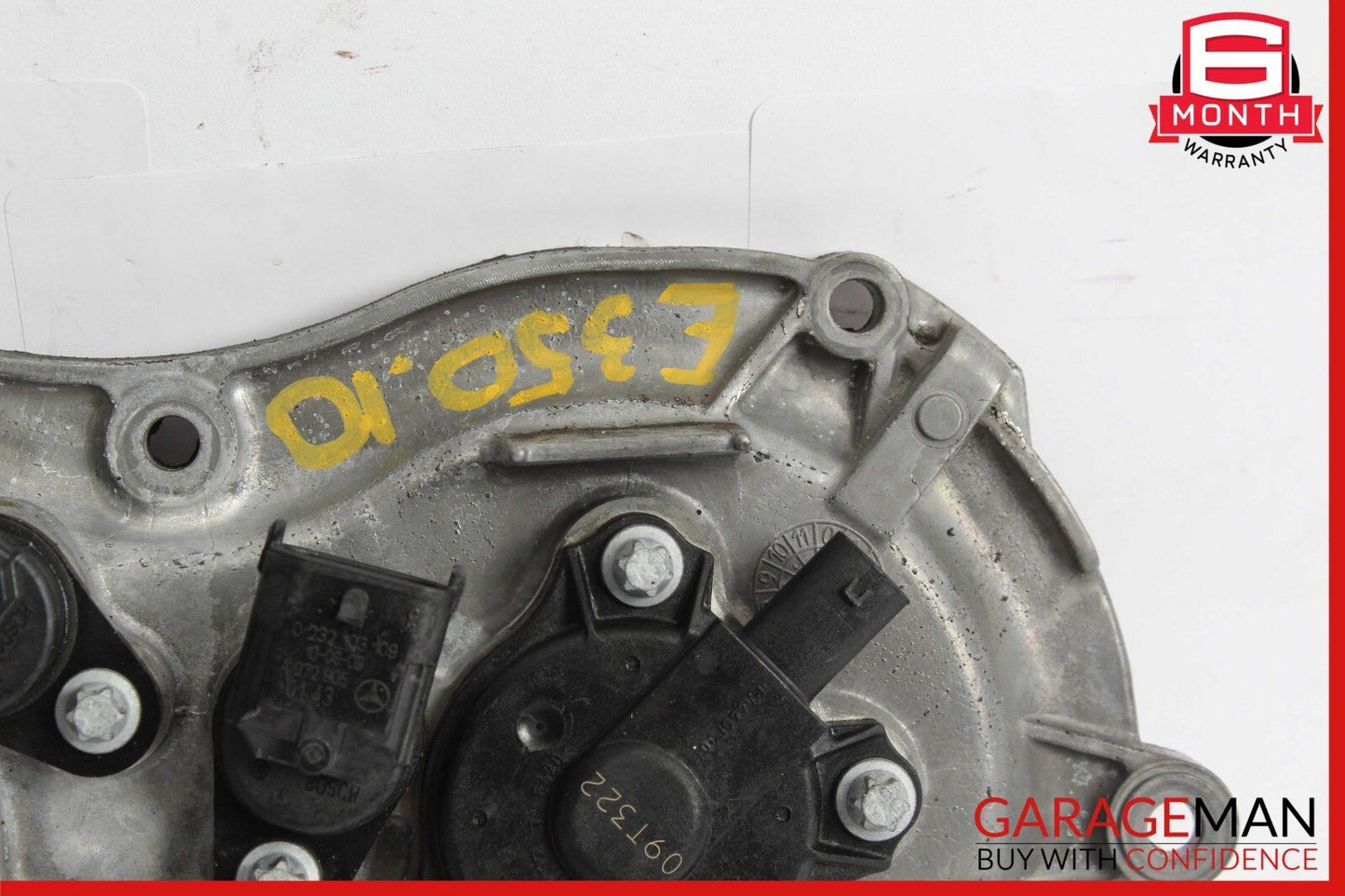 06-13 Mercedes W212 E350 S550 Front Right Engine Timing Chain Cover Plate OEM
