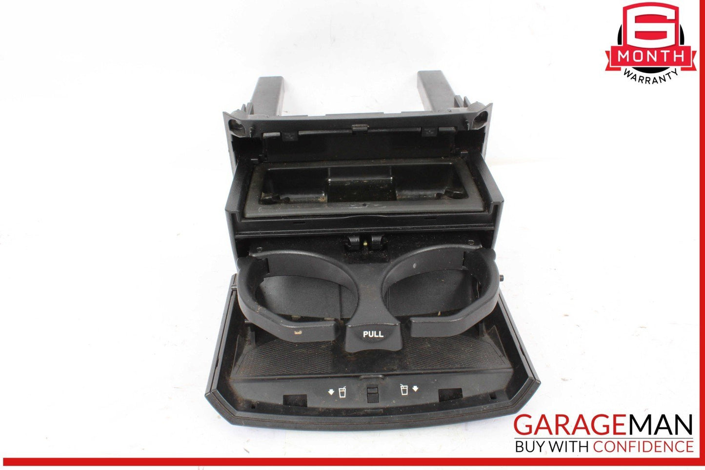 06-13 Mercedes W251 R500 R350 Rear Center Console Cup Holder / Ashtray Black