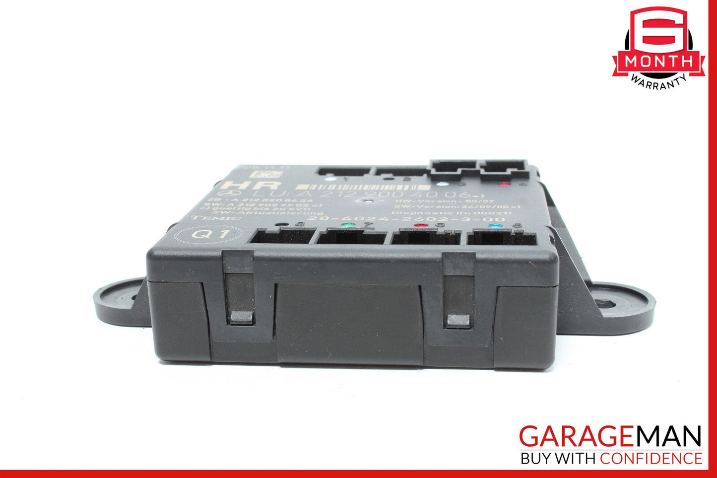 08-18 Mercedes W204 C250 C350 GLK350 Rear Right Side Door Control Module OEM