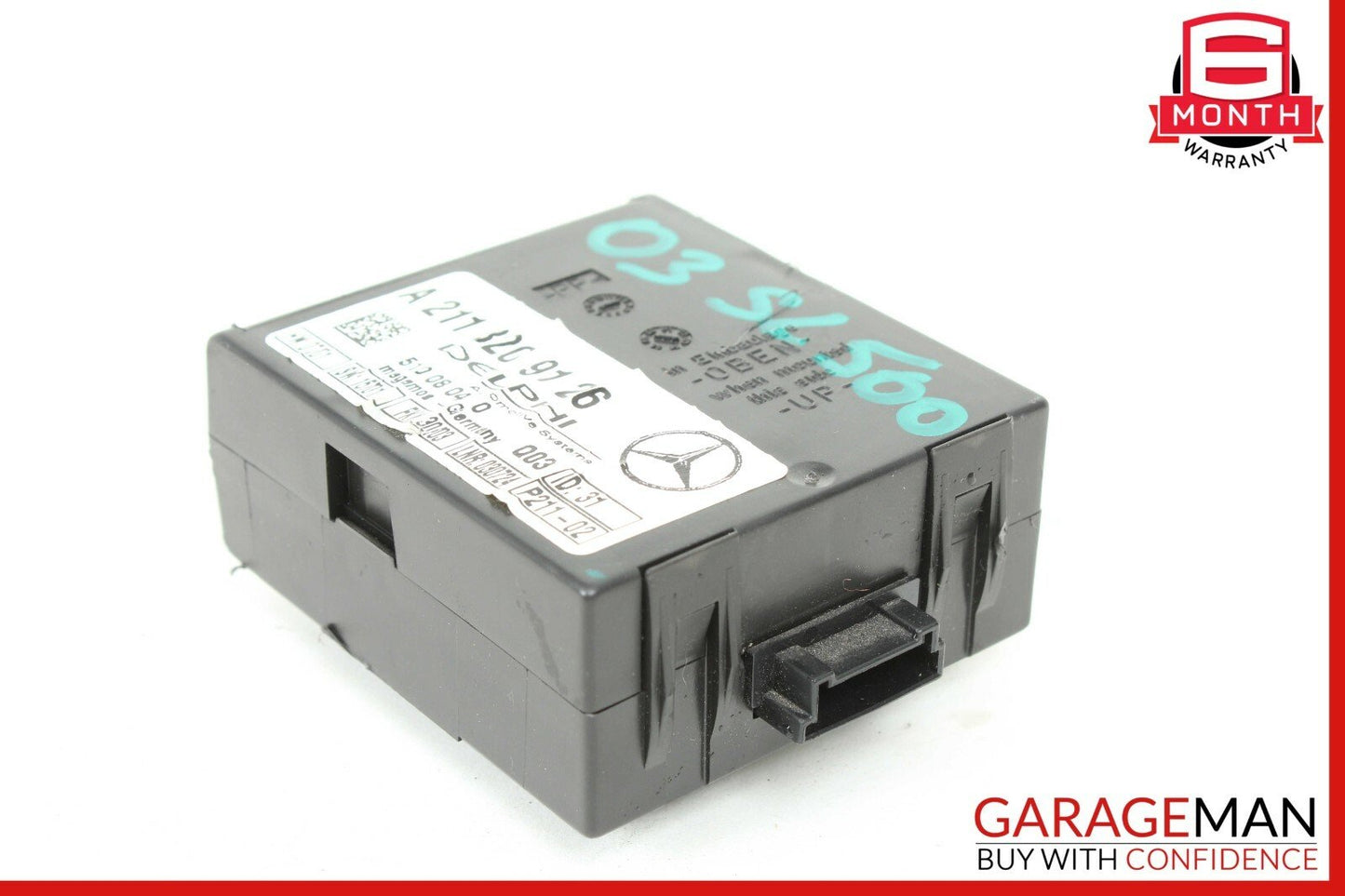 Mercedes R230 SL550 C230 CLK320 Anti Theft Alarm Module 2118209126 OEM