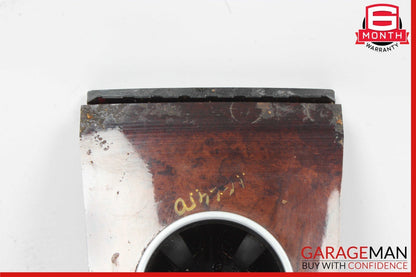 06-12 Mercedes X164 GL450 GL550 ML63 Center Console Cup Holder Compartment Wood