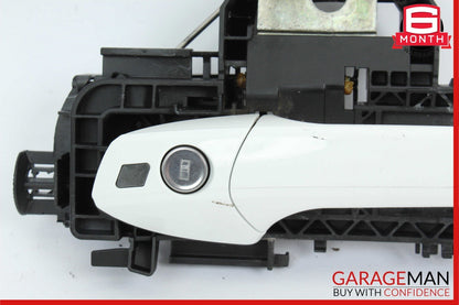 08-17 Mercedes W204 C250 Front Left Driver Side Exterior Door Handle White OEM