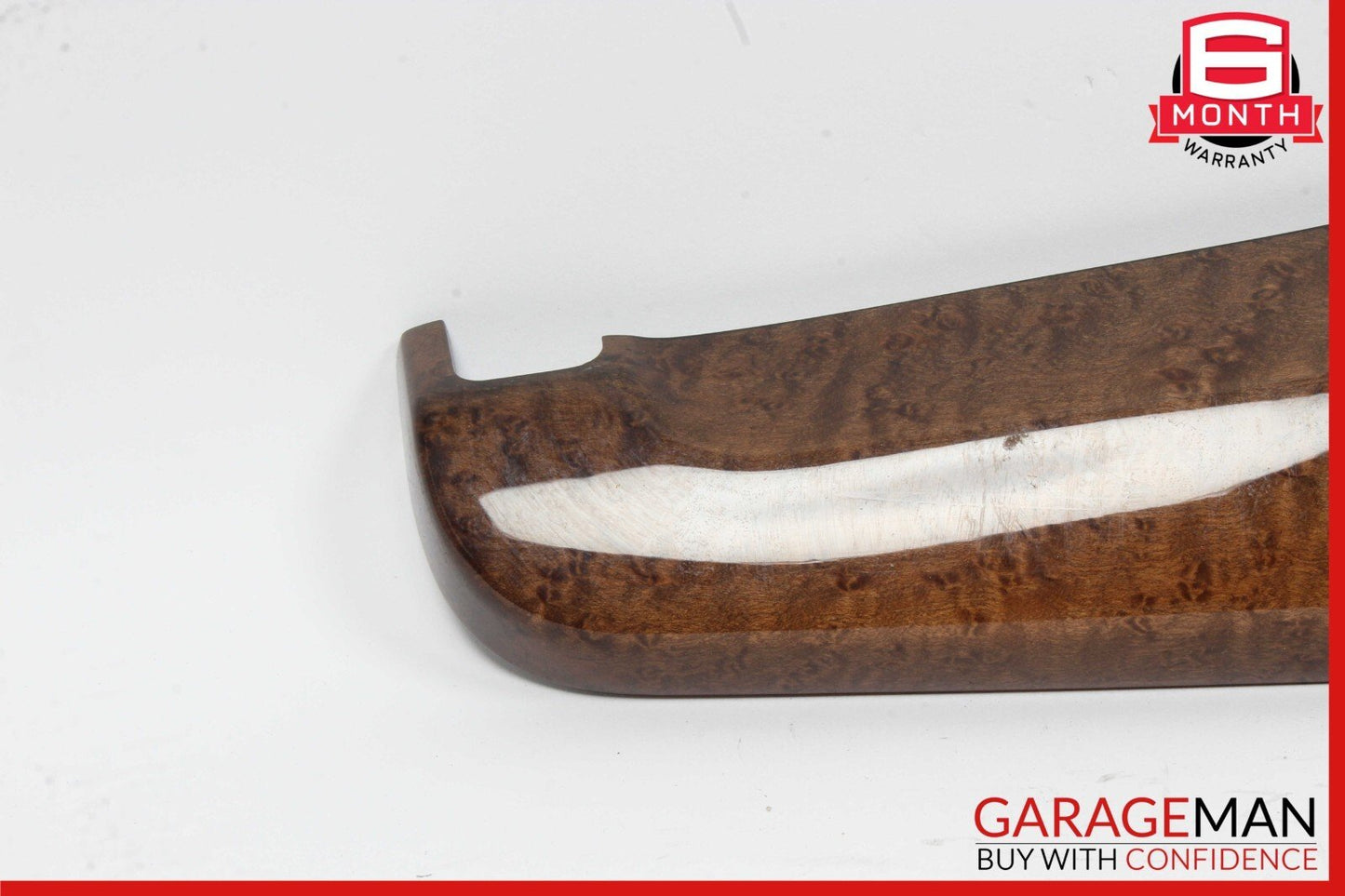 13-16 Maserati Quattroporte Front Left Dashboard Dash Cover Trim Panel Wood OEM