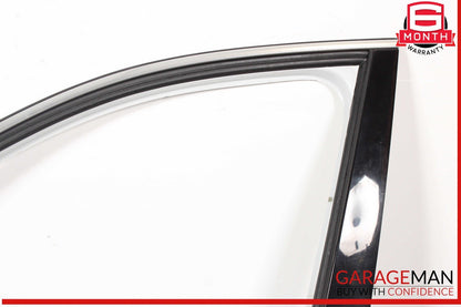 17-19 Audi Q7 Front Left Driver Side Door Shell White OEM