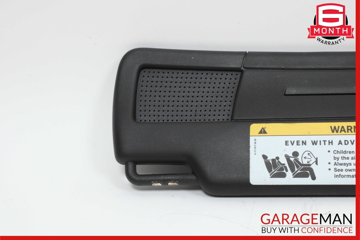 12-20 Mercedes R172 SLK350 Front Right Side Sun Visor Shade Sunvisor Cover OEM