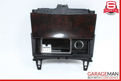 08-17 Mercedes W204 C250 Center Console Ashtray Ash Tray Compartment Wood OEM