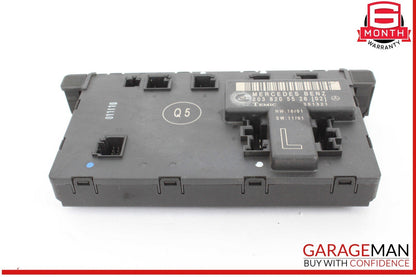 01-07 Mercedes W203 C32 AMG Front Left Side Door Control Module 2038201585
