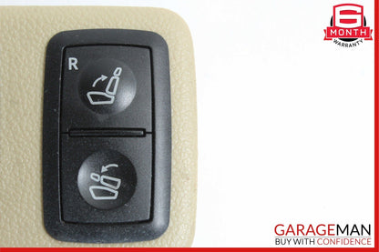 07-12 Mercedes X164 GL450 GL320 3rd Row Seat Folding Power Switch Button Brown
