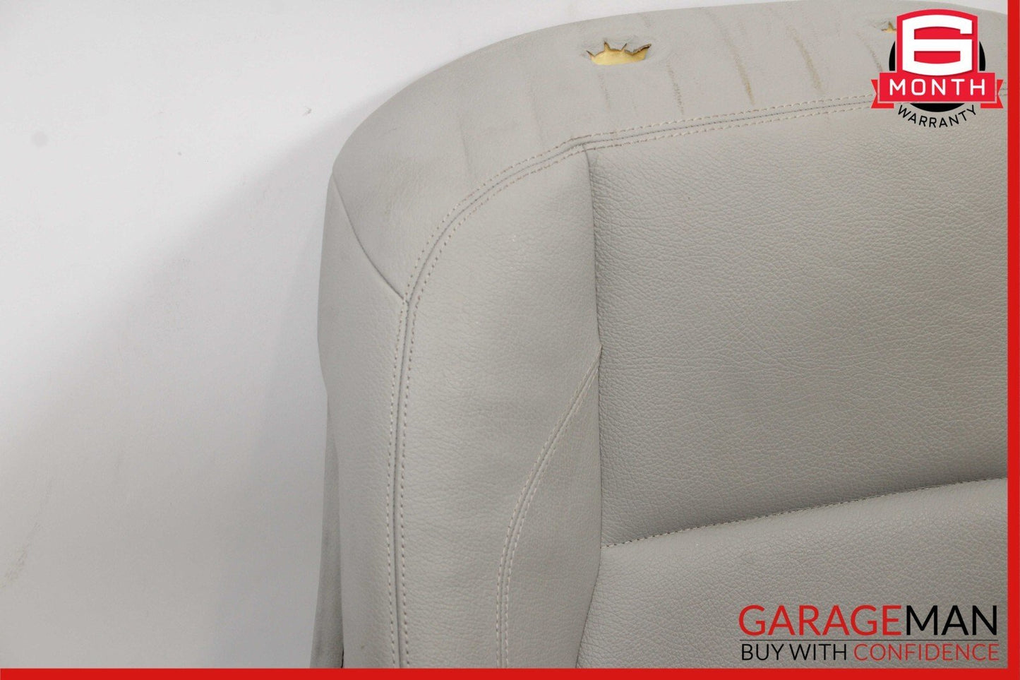 12-14 Mercedes W204 C350 Sedan Front Right Side Top Upper Seat Cushion Gray OEM