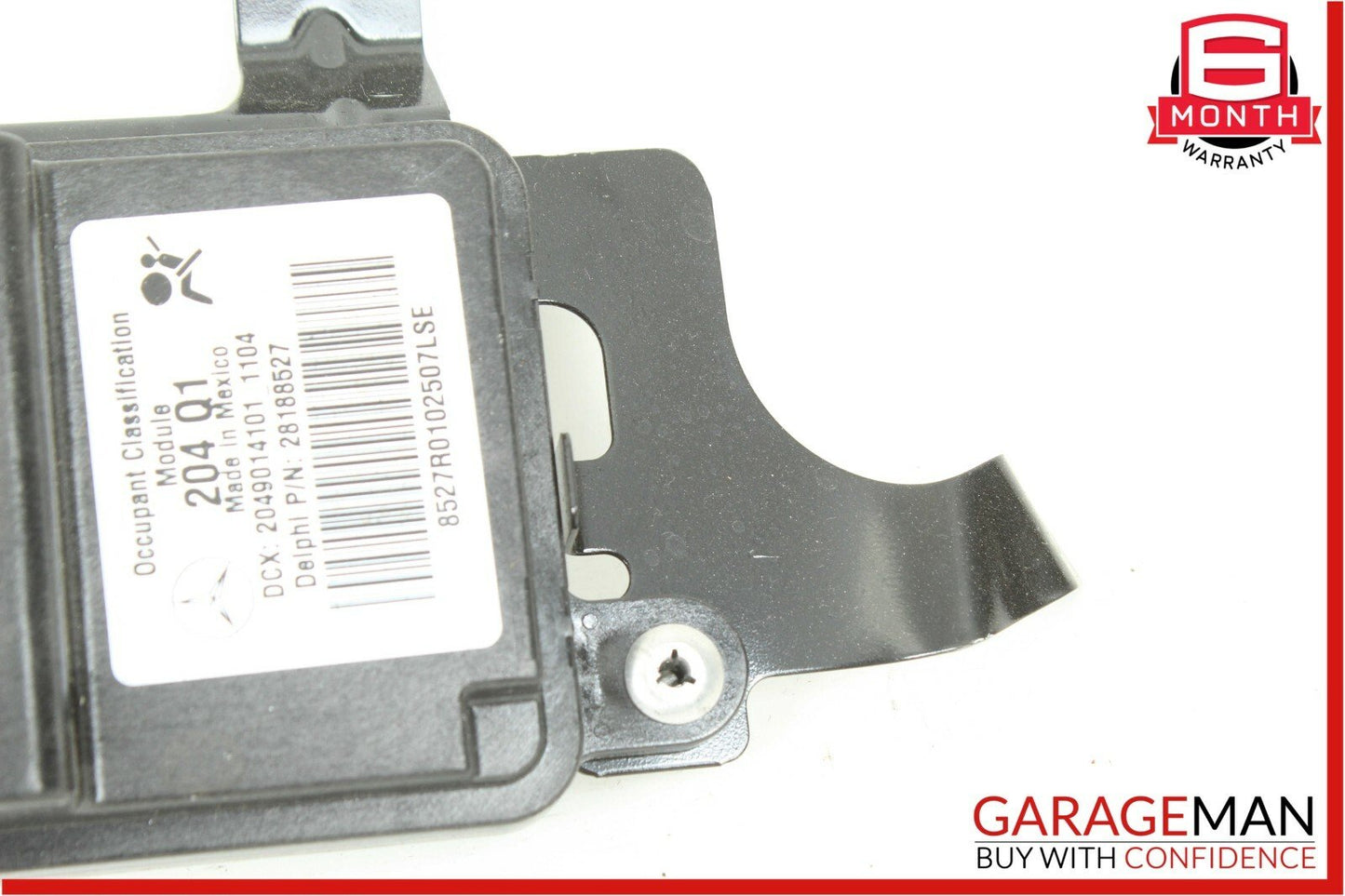 08-11 Mercedes W204 C350 C300 Front Right Seat Occupancy Sensor Mat SRS Module