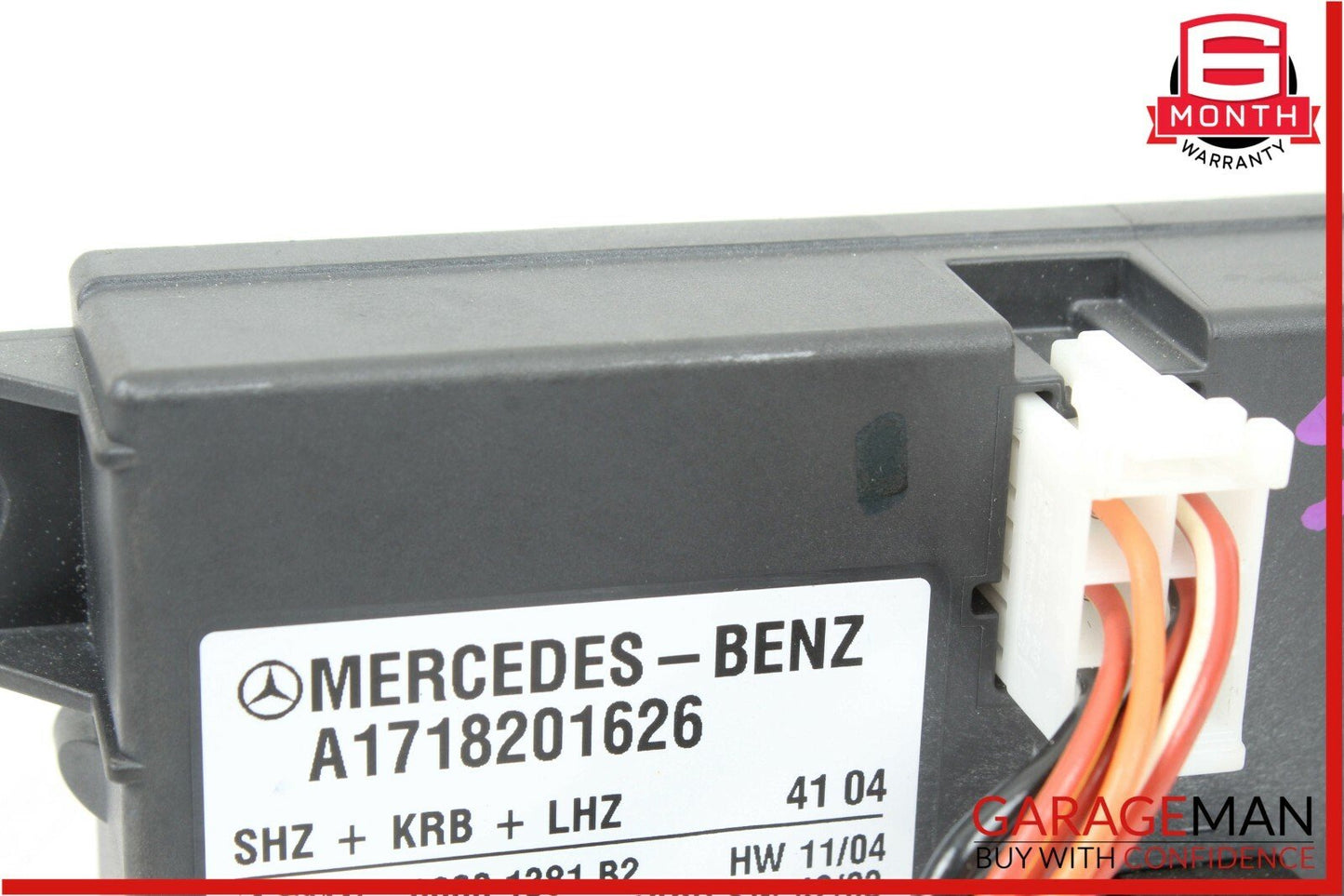 05-11 Mercedes R171 SLK280 SLK350 Heating Heated Seat Seats Controller Module