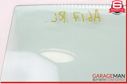 12-18 Audi A6 S6 Rear Left Driver Side Door Window Glass OEM