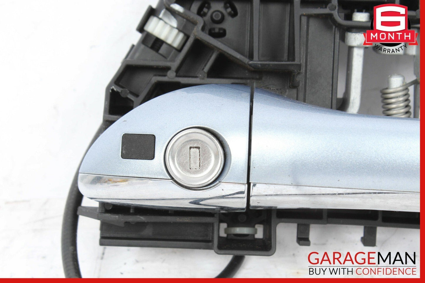 06-13 Mercedes W251 R350 ML550 Exterior Door Handle Front Left Side Silver OEM