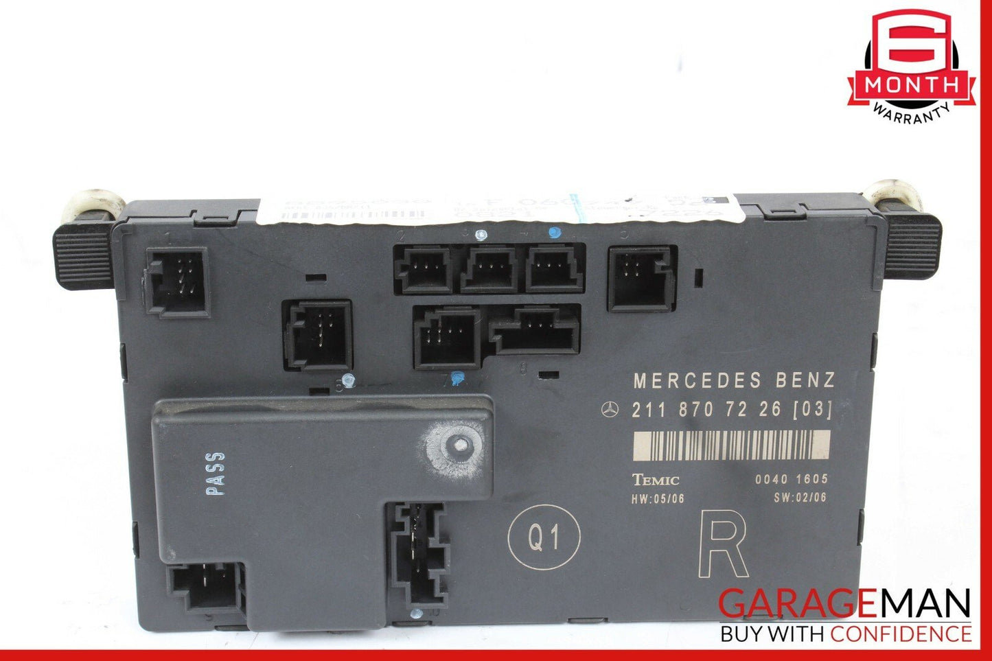 03-09 Mercedes W211 E320 E500 E63 AMG Front Right Side Door Controller Module