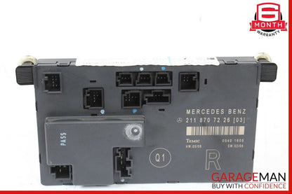 03-09 Mercedes W211 E320 E500 E63 AMG Front Right Side Door Controller Module