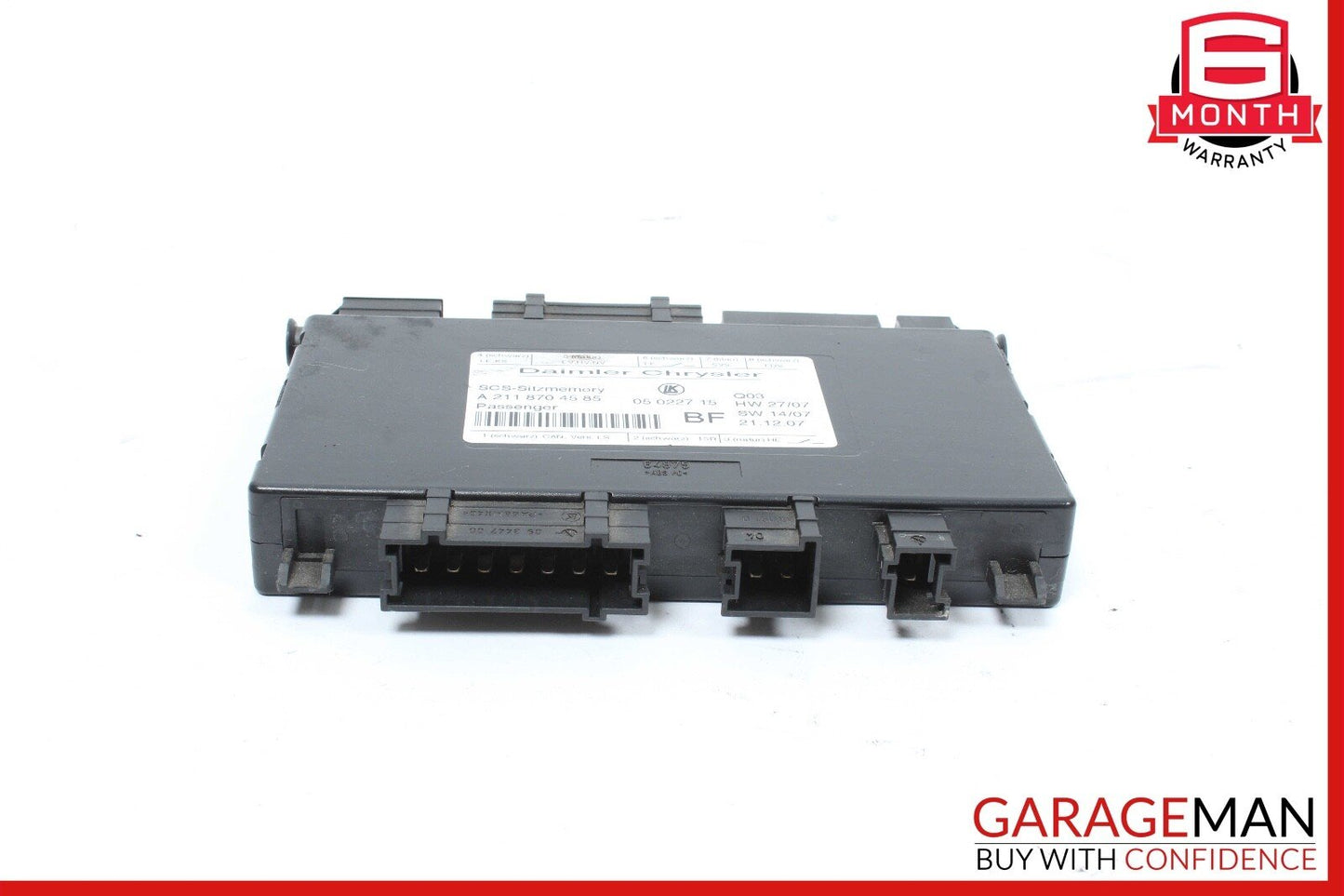 03-11 Mercedes W211 E63 ML55 AMG GL450 Front Right Side Seat Control Module OEM