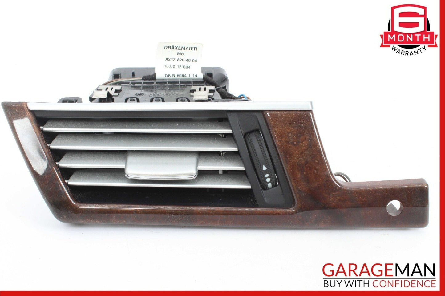 10-13 Mercedes W212 E350 E550 Front Left Dashboard Dash AC A/C Air Vent Trim