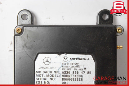 98-12 Mercedes R230 SL500 ML500 Voice Phone Communication Control Module OEM