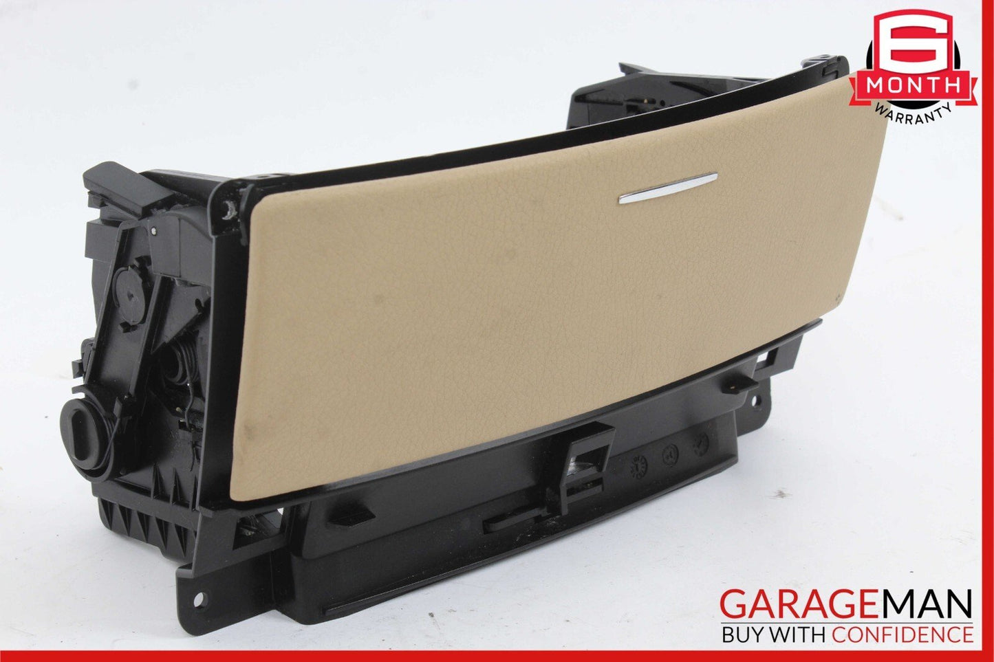 07-13 Mercedes W221 S350 S550 Center Console Dashboard CD Player Cover Brown