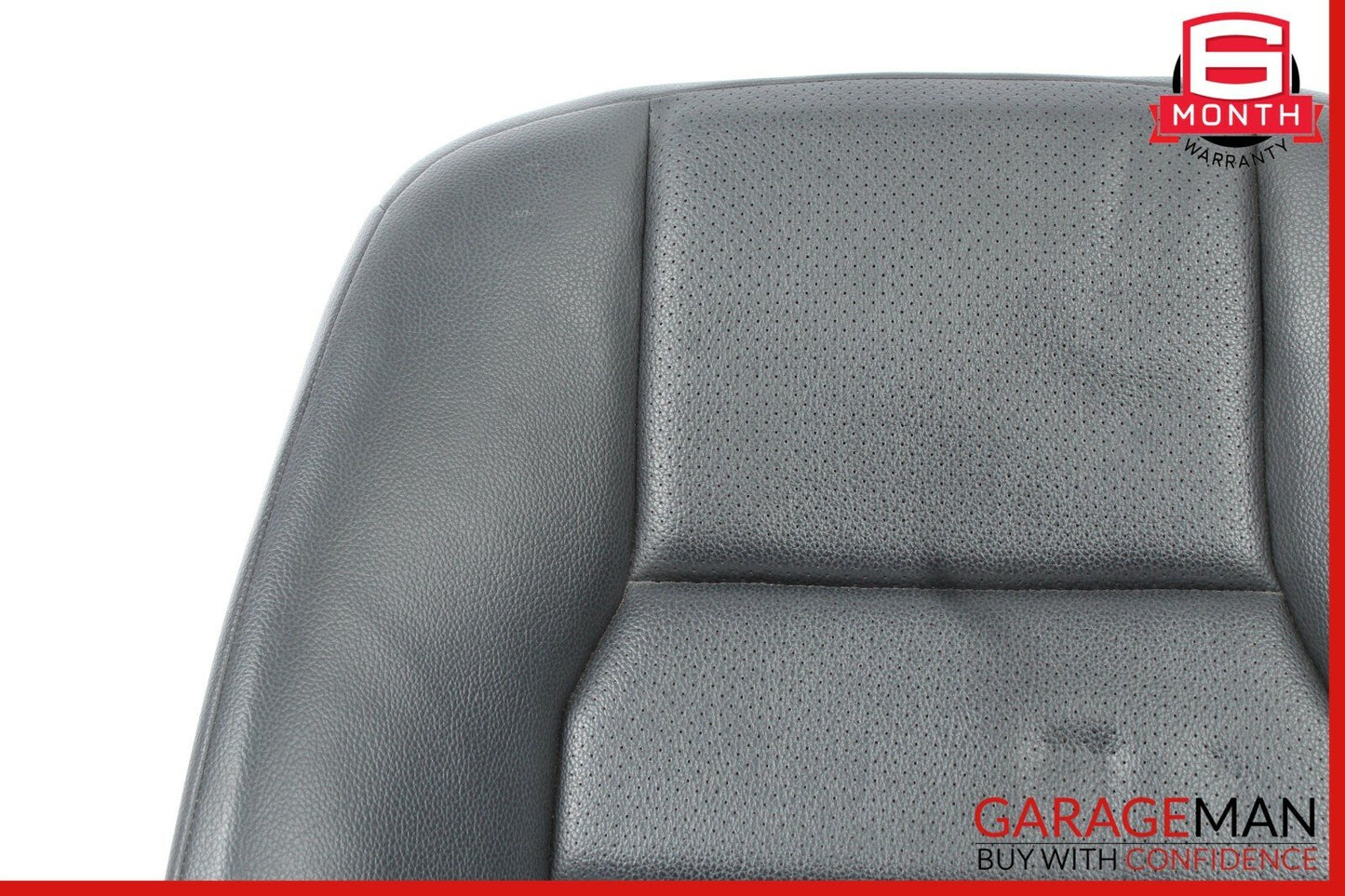 08-14 Mercedes W204 C300 Front Right Passenger Side Top Upper Seat Cushion Black
