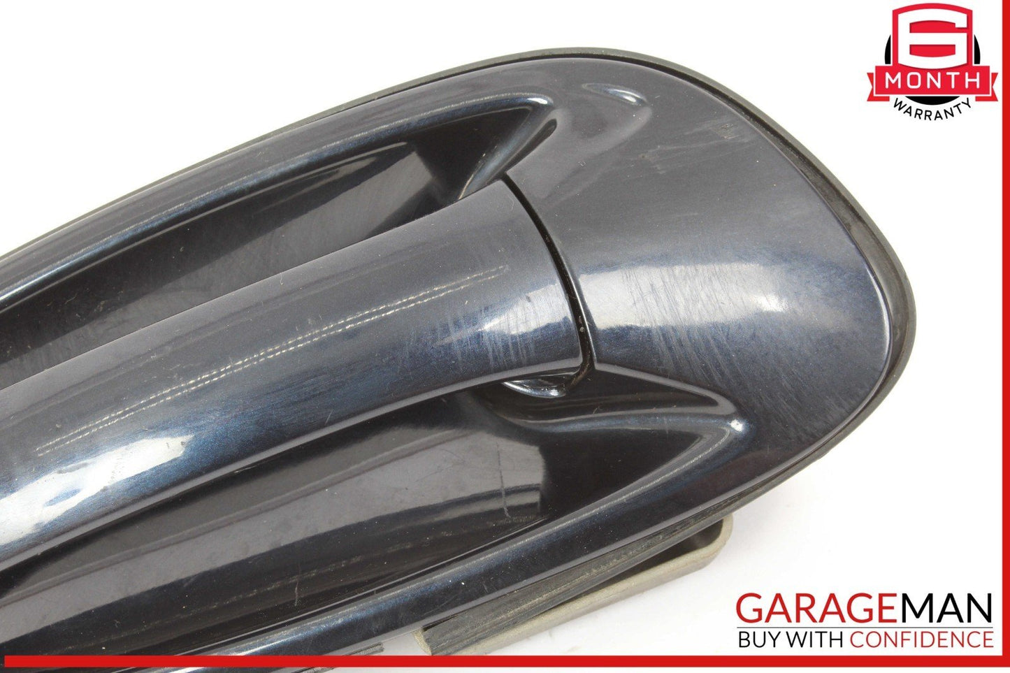 05-12 Porsche Boxster 987 Front Right Passenger Side Exterior Door Handle Blue