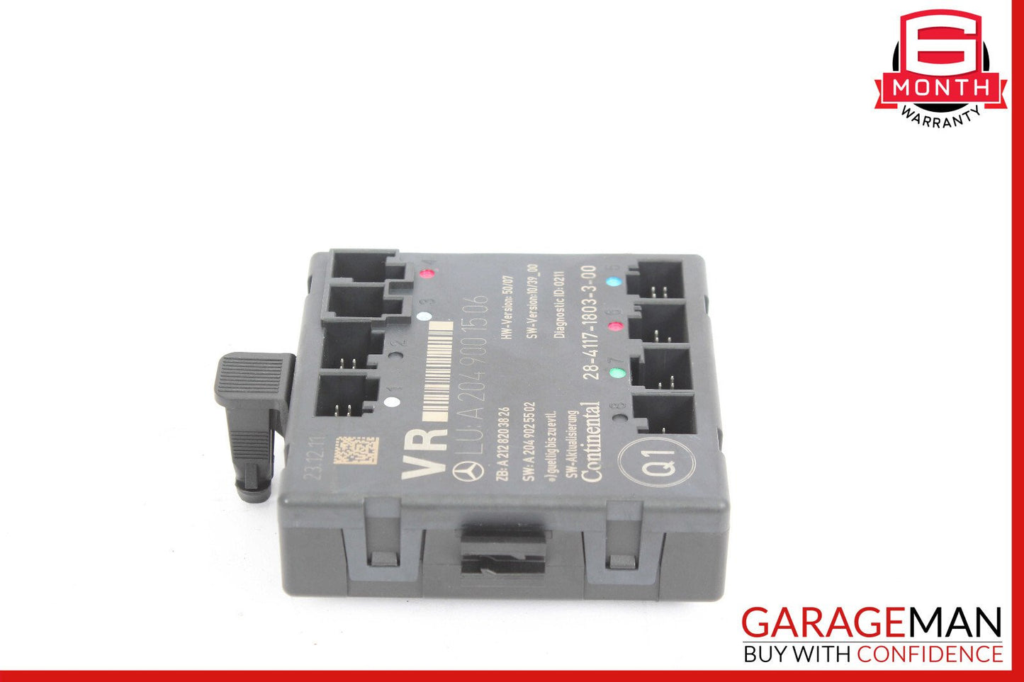 08-18 Mercedes W204 C250 C300 C350 Front Right Side Door Control Module Unit