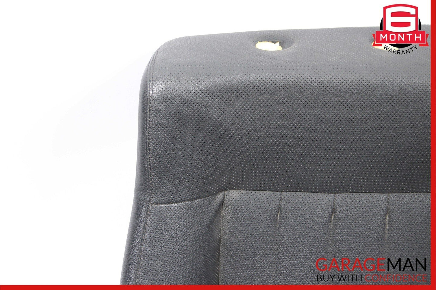 10-16 Mercedes W212 E350 E400 Front Left Top Upper Seat Cushion Cover Black OEM