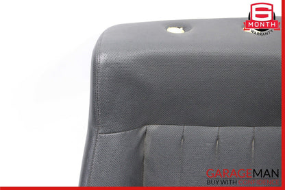 10-16 Mercedes W212 E350 E400 Front Left Top Upper Seat Cushion Cover Black OEM