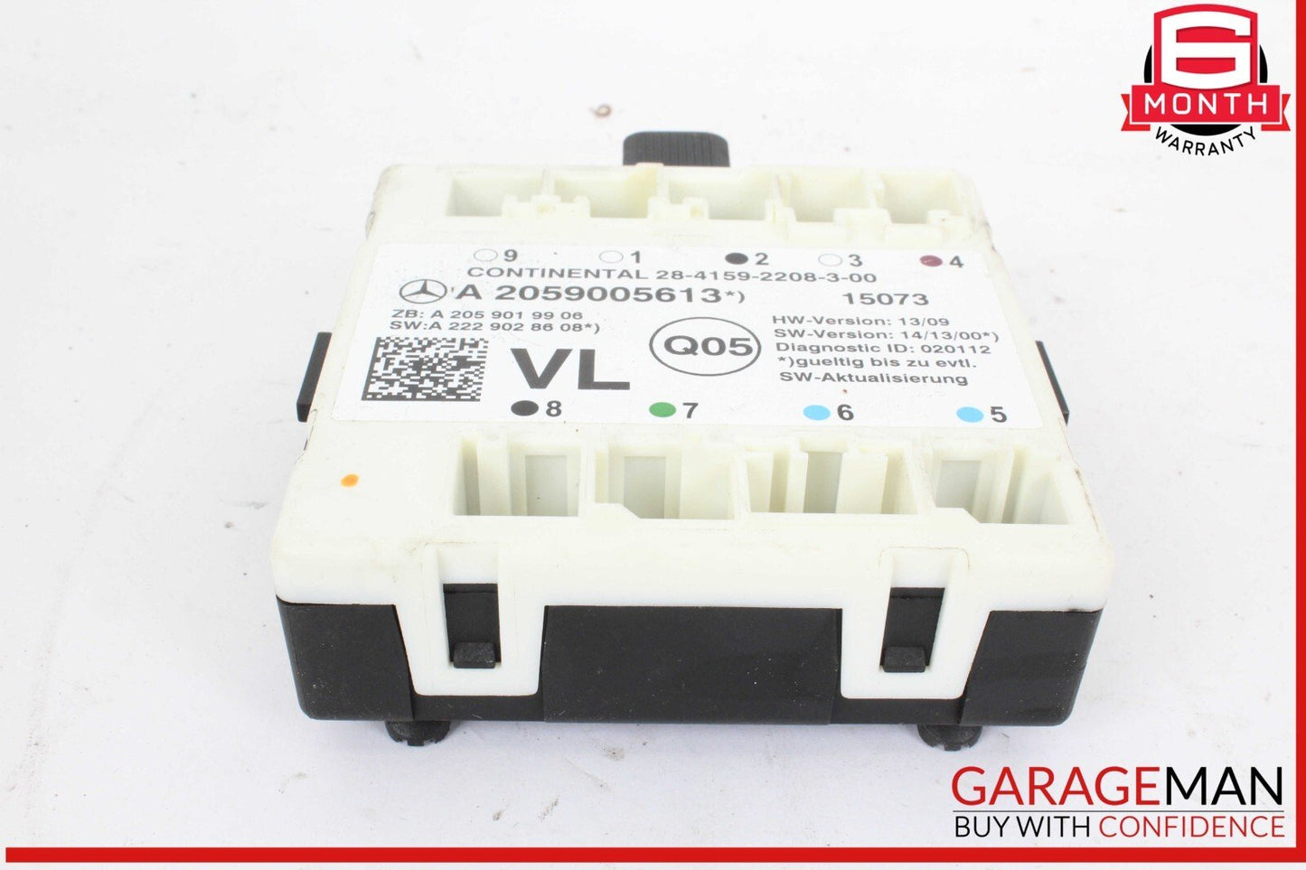 15-18 Mercedes W205 C300 C350e Front Left Side Door Control Module Unit OEM