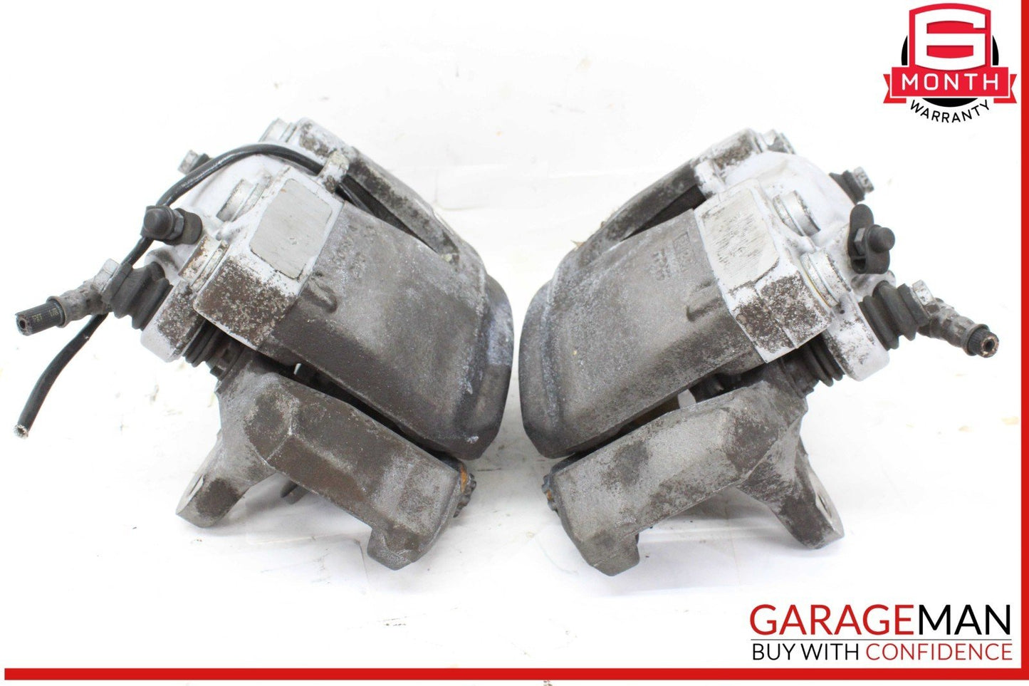 12-18 Audi A6 A7 Front Left & Right Side Brake Calipers Set of 2 Pc OEM