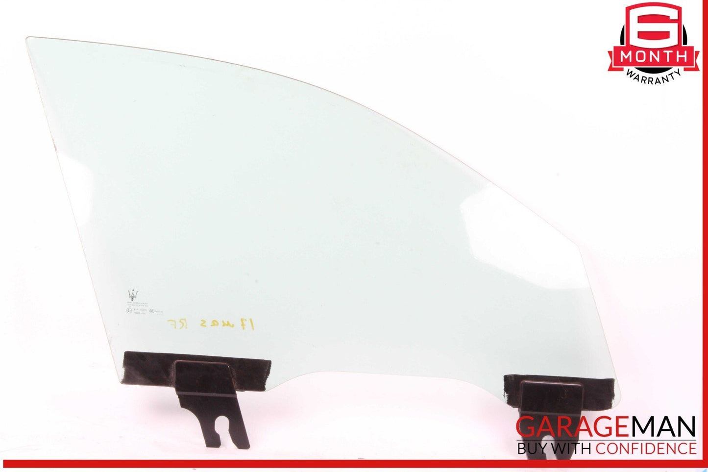 17-24 Maserati Levante M161 Front Right Passenger Side Door Window Glass OEM