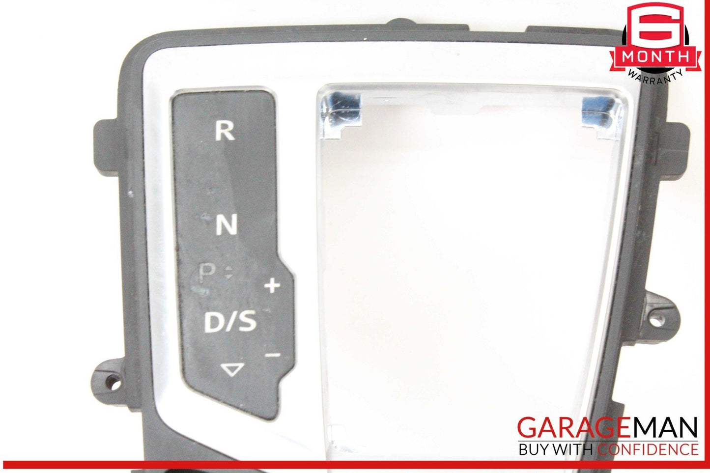 17-19 Audi Q7 Gear Shift Shifter Trim Cover Panel w/ Parking Brake Switch OEM