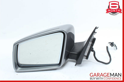 12-14 Mercedes W204 C350 C250 Front Left Side Mirror Rear View Door Silver