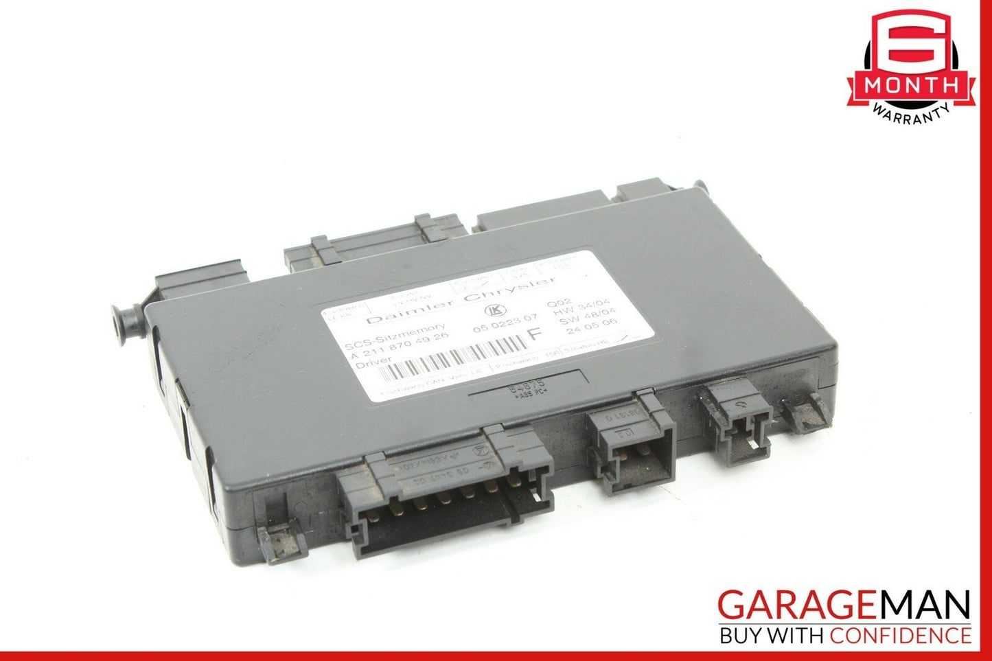 03-11 Mercedes X164 GL450 CLS550 ML550 Front Left Side Seat Control Module OEM