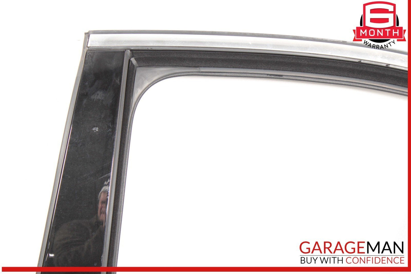 15-21 Mercedes W205 C300 C400 Sedan Rear Left Side Exterior Door Shell Black OEM