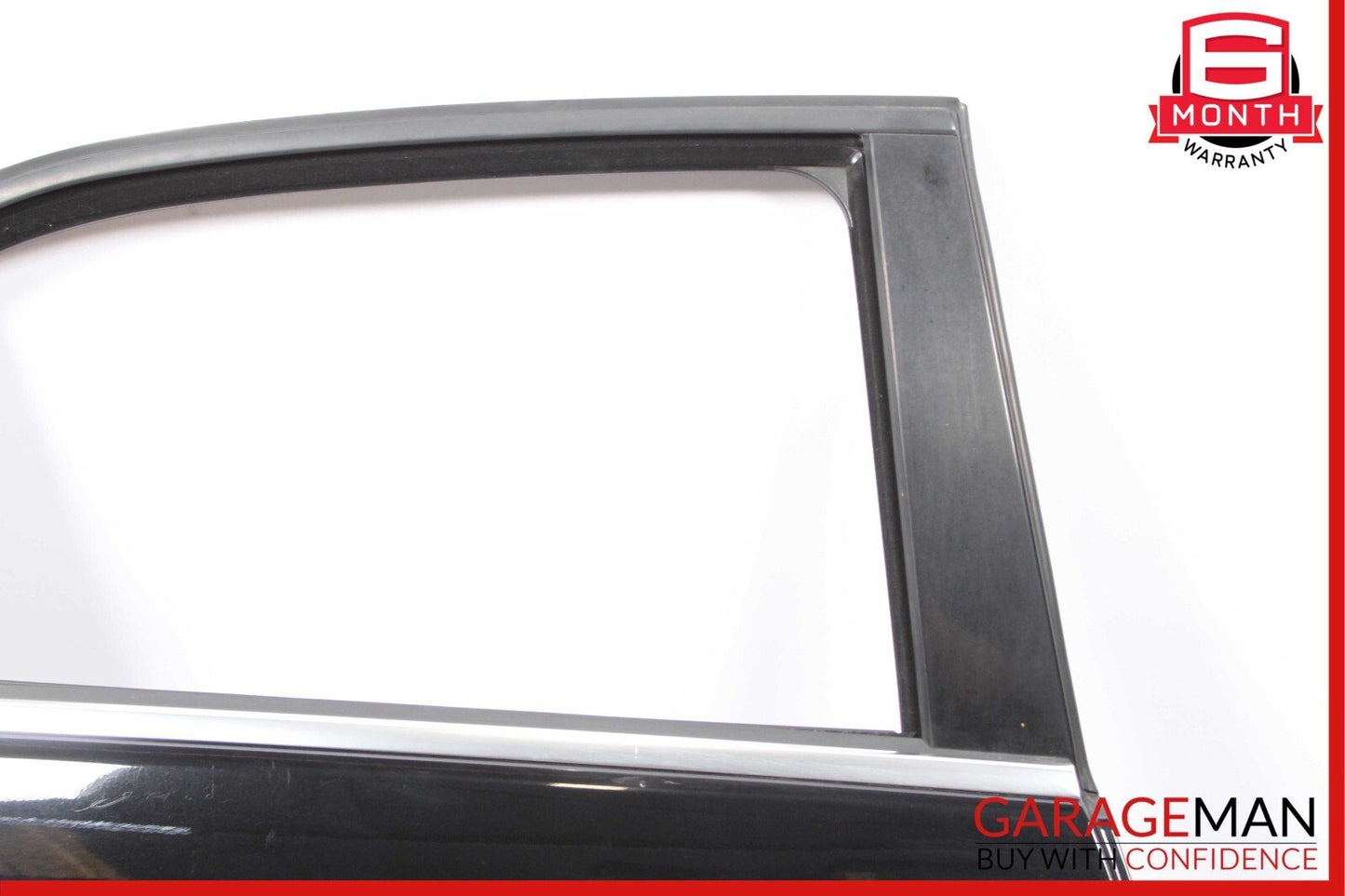 10-16 Mercedes W212 E500 Rear Right Passenger Side Exterior Door Shell Black OEM