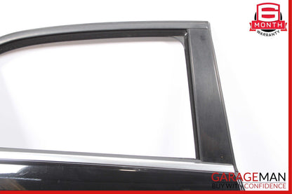 10-16 Mercedes W212 E500 Rear Right Passenger Side Exterior Door Shell Black OEM