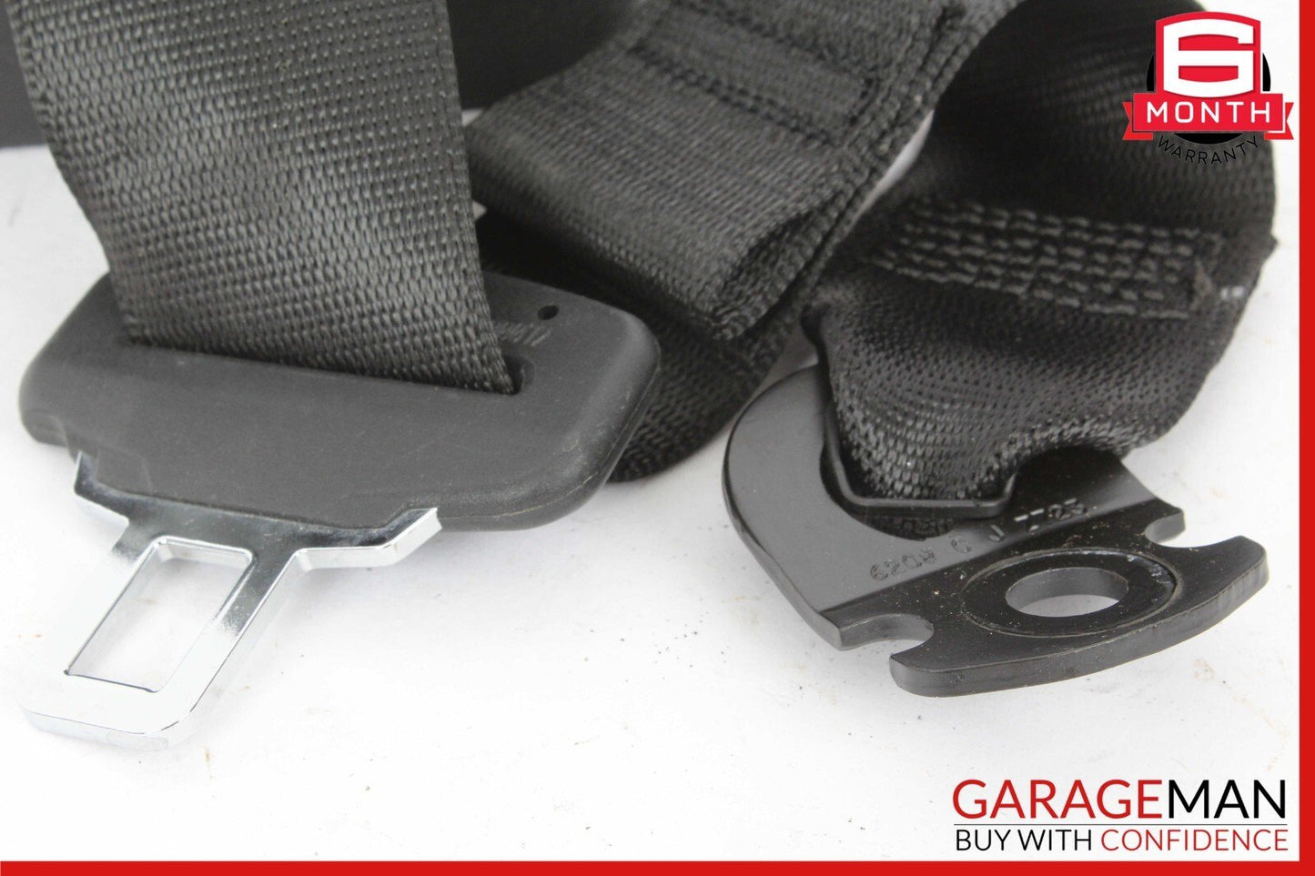 17-20 Maserati Levante S M161 Rear Left or Right Side Seatbelt Black OEM