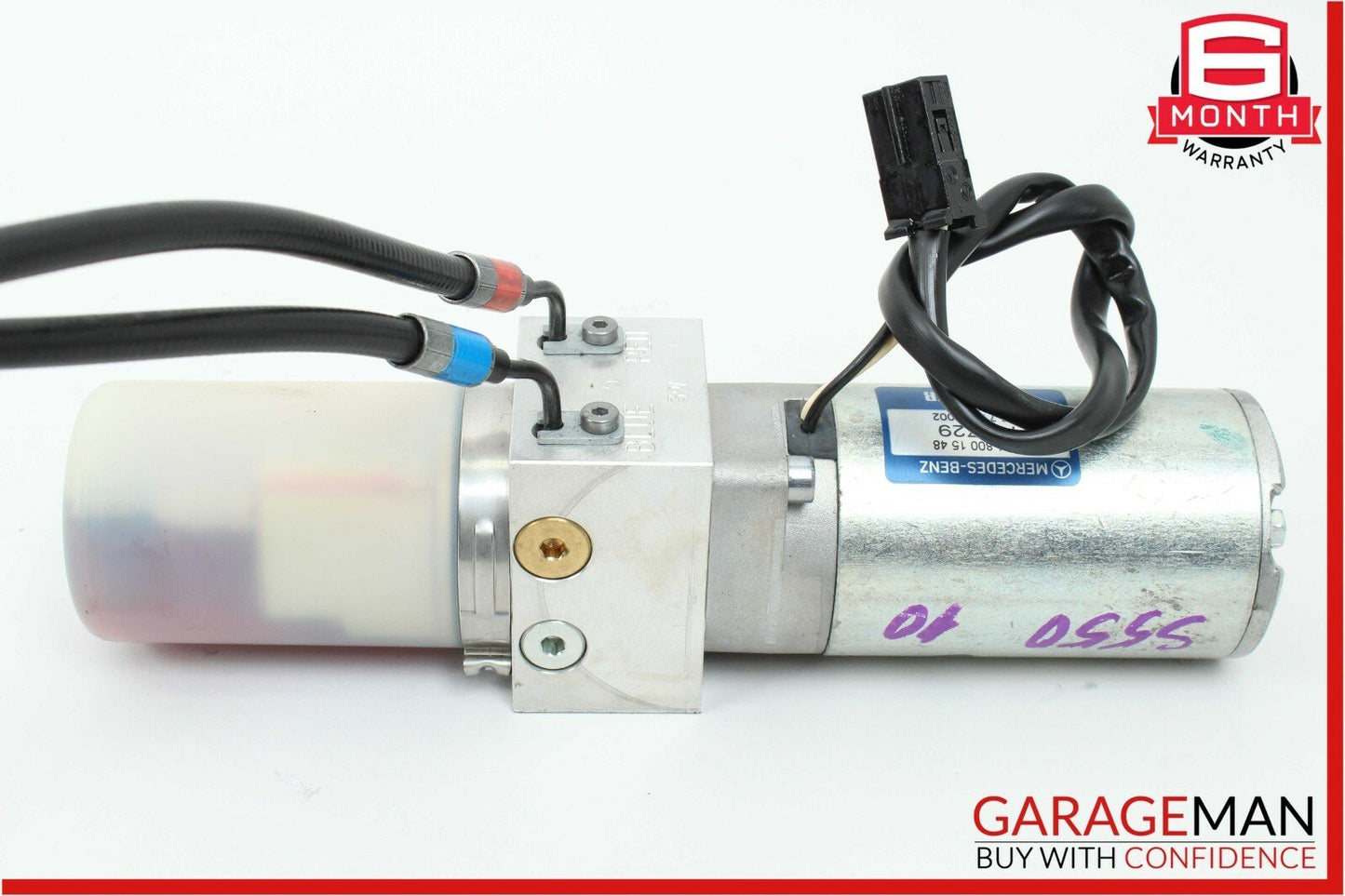 07-13 Mercedes W221 S550 Trunk Lid Hydraulic Pull Down Locking Pump Assembly OEM
