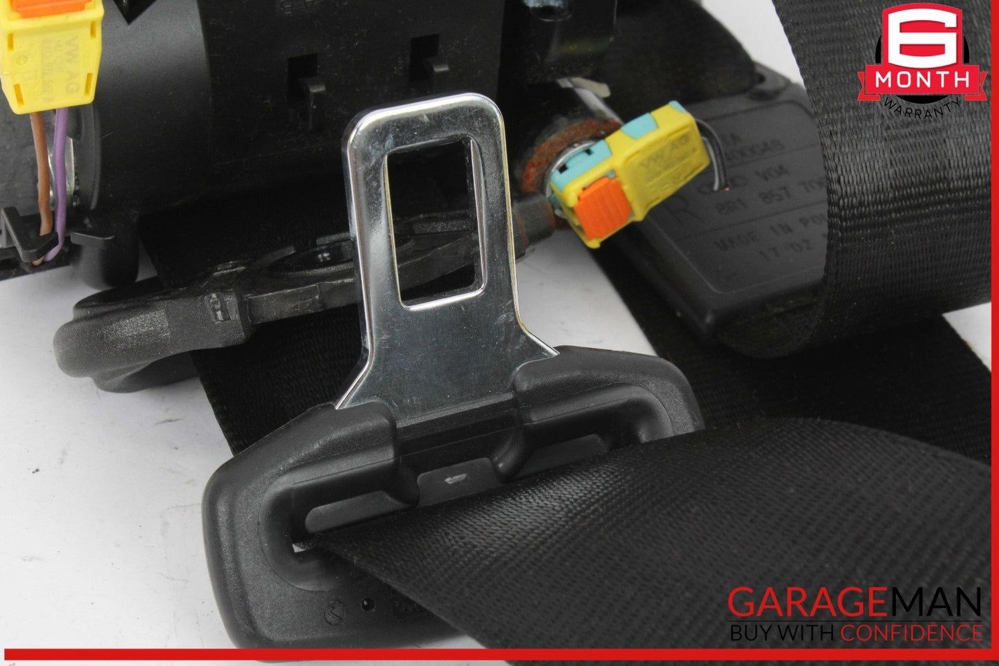 14-17 Audi SQ5 Front Right Passenger Side Seat Belt Seatbelt Black OEM
